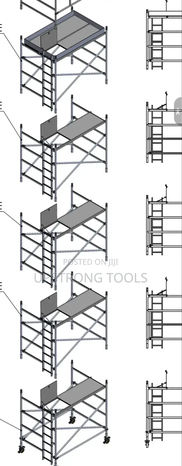 Scaffold Ladder for Easy Work
