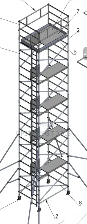 Scaffold Ladder for Easy Work