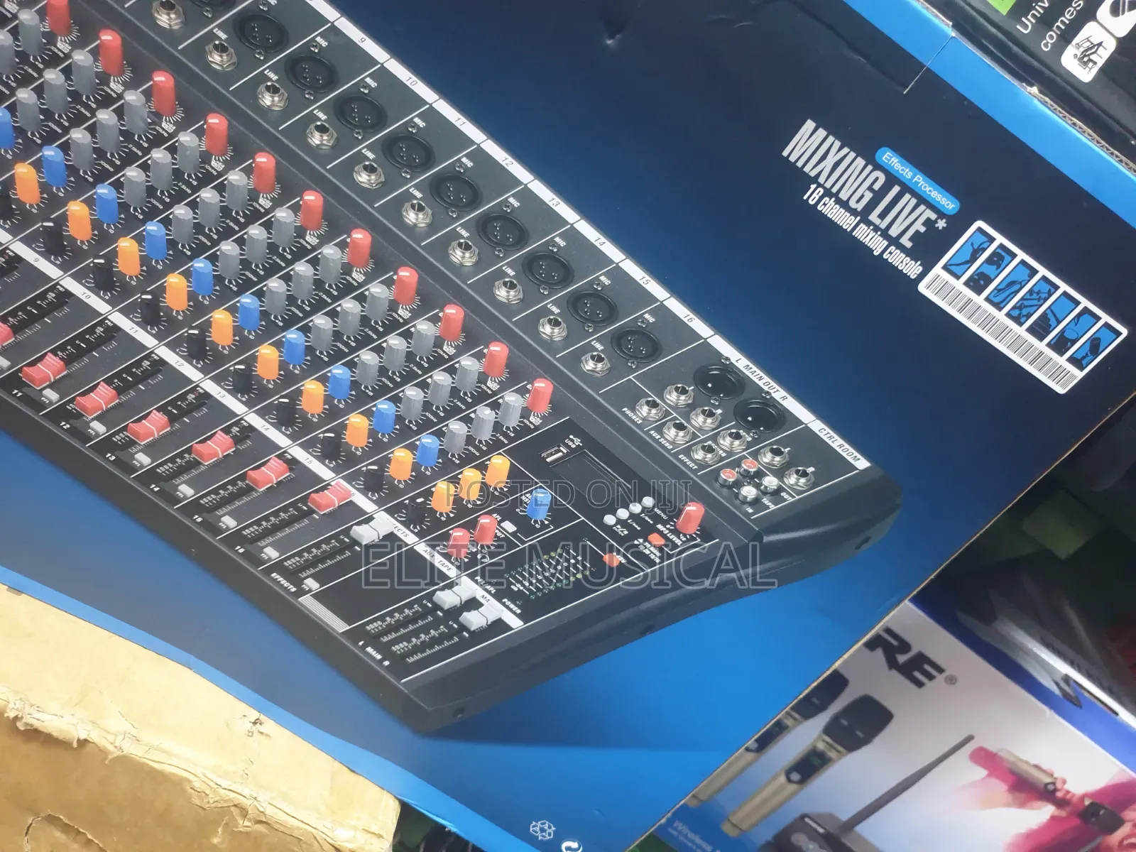 Professional 16-Channel Audio Mixing Console