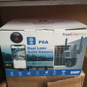 Double Lense Wifi Solar Camera