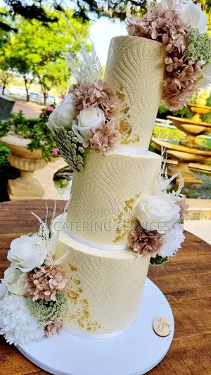 3 Step Wedding Cake