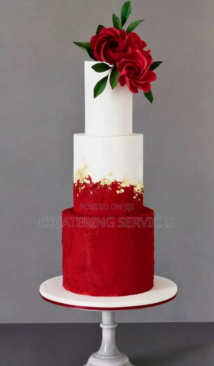 3 Step Wedding Cake