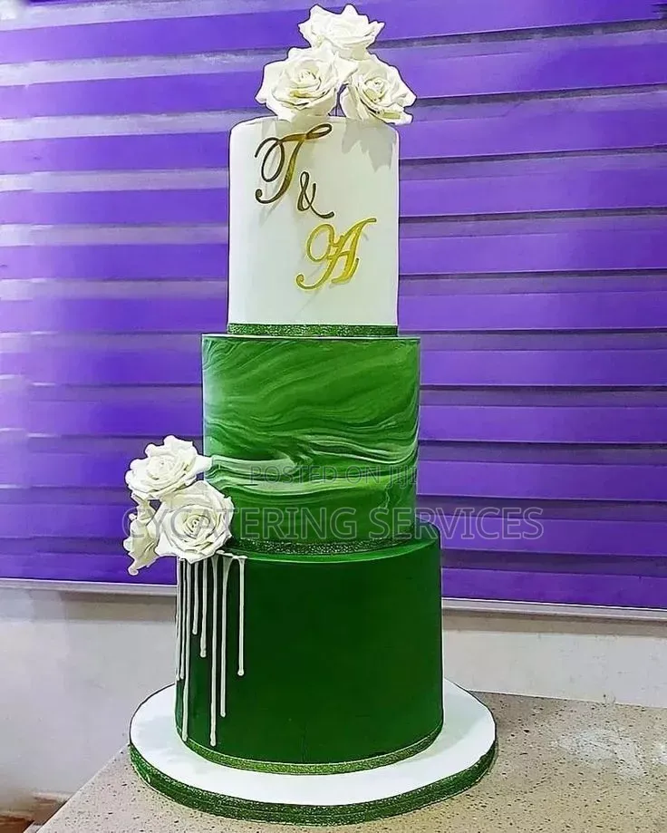 3 Step Wedding Cake