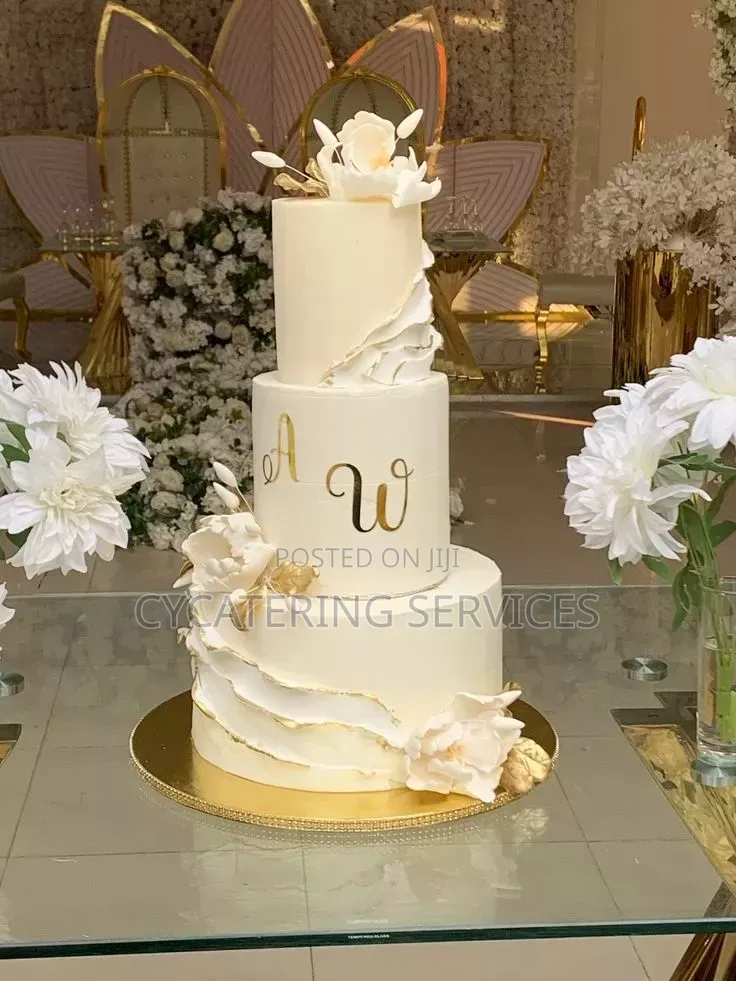 3 Step Wedding Cake