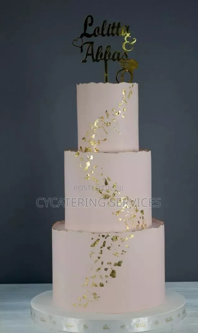 3 Step Wedding Cake