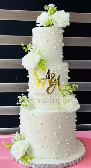 3 Step Wedding Cake