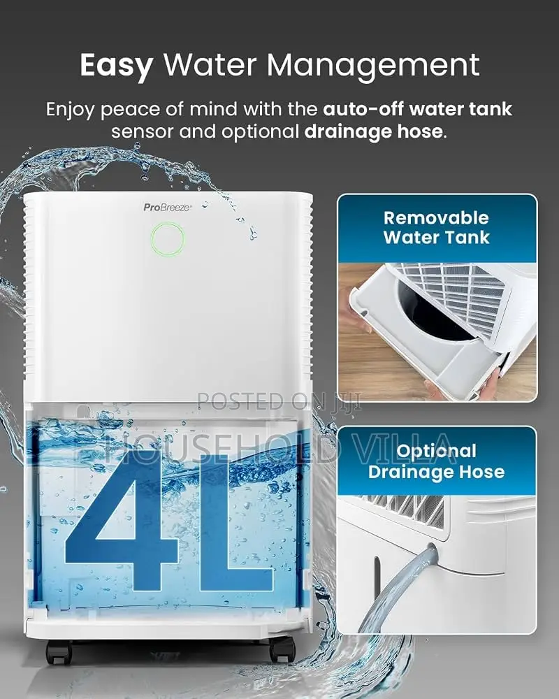 ProBreeze 20L Smart Compressor Dehumidifier