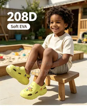ZHIXIN 208D Kids Candy Decor EVA Clogs Sizes 24-29