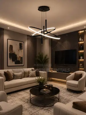 Modern Minimalist LED Ceiling Chandelier Light