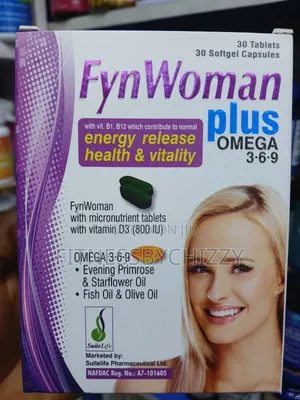 Fynwoman Plus Omega 3-6-9 X 60 Softgel Capsules
