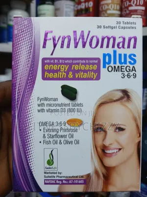 Fynwoman Plus Omega 3.6.9 X 60 Softgel Capsules
