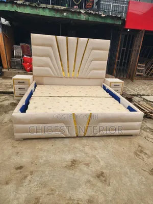 Neatly Padded Brand New Bed Stand.