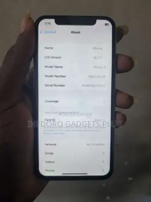 Apple iPhone X 64 GB White