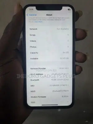 Apple iPhone X 64 GB White