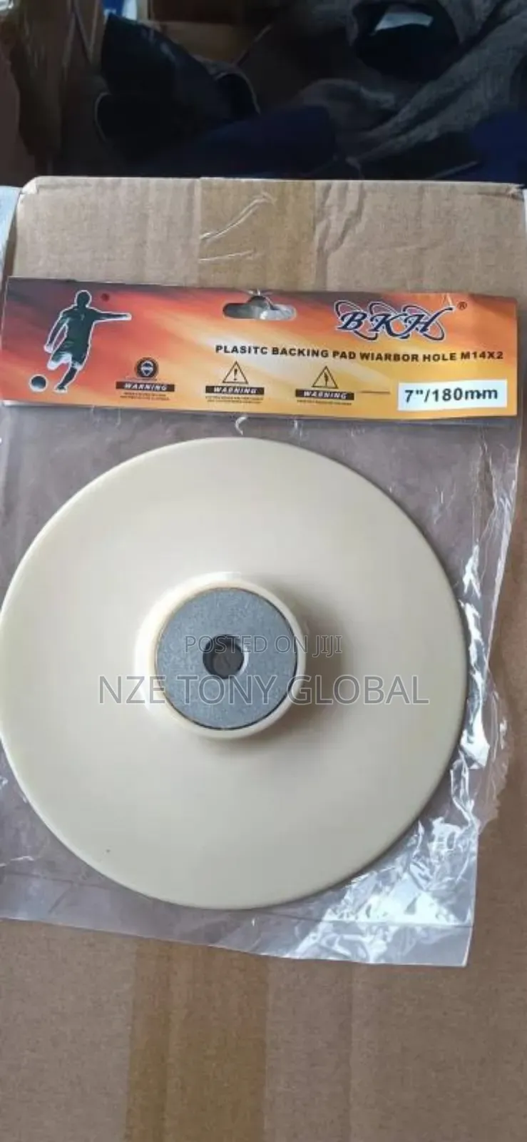 7"inches White Pad