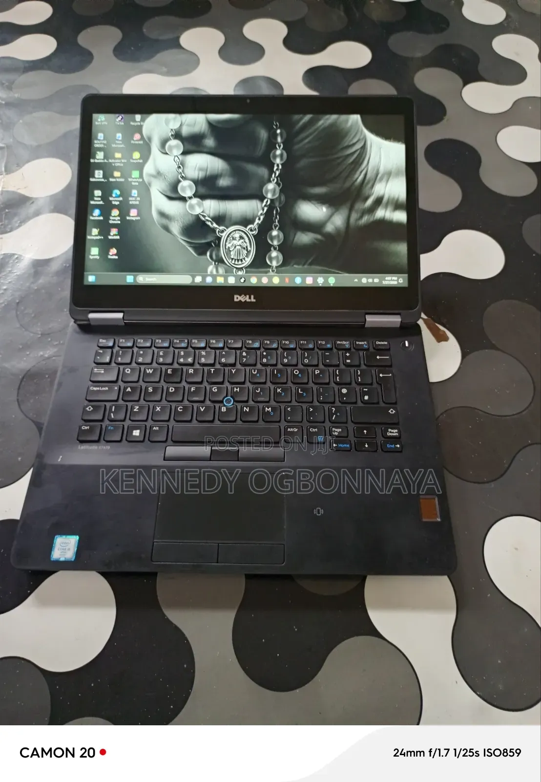 Laptop Dell Latitude E7470 8GB Intel Core i5 HDD+SSD 256GB