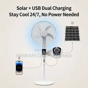 Solar Standing Fan