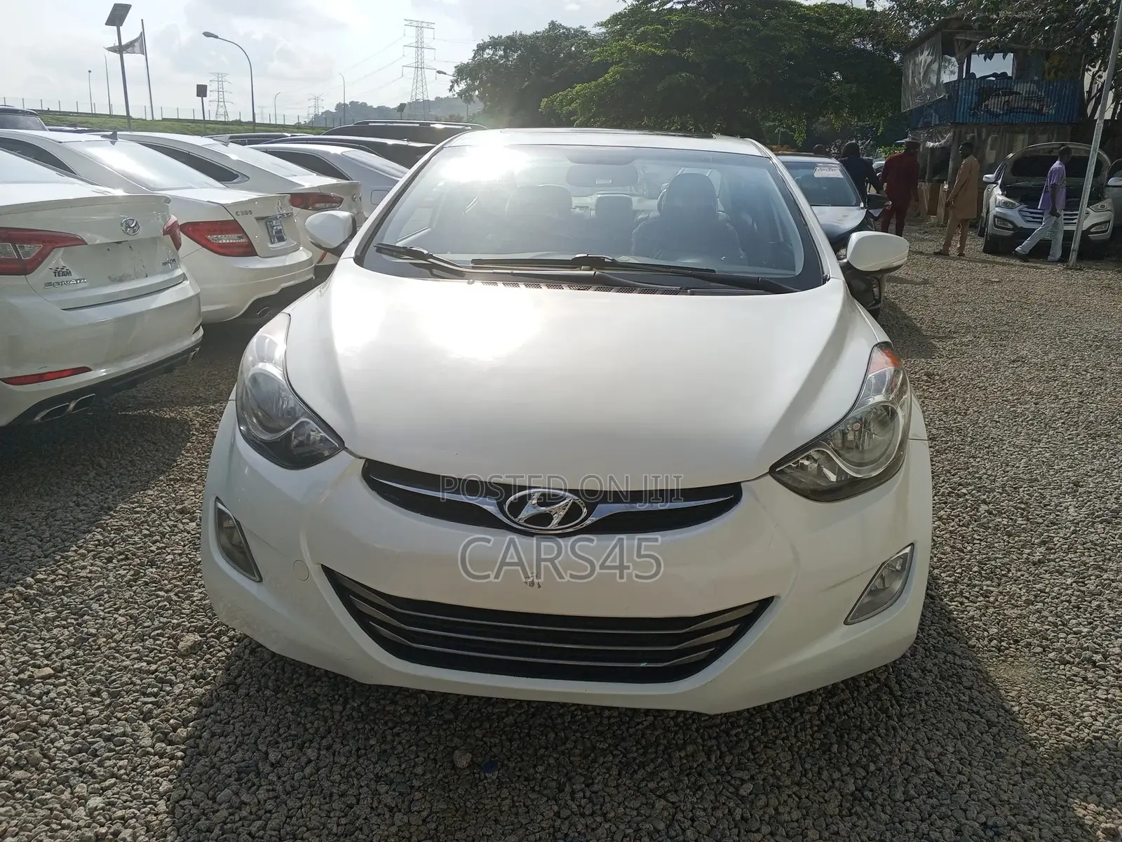 Hyundai Elantra 2013 White