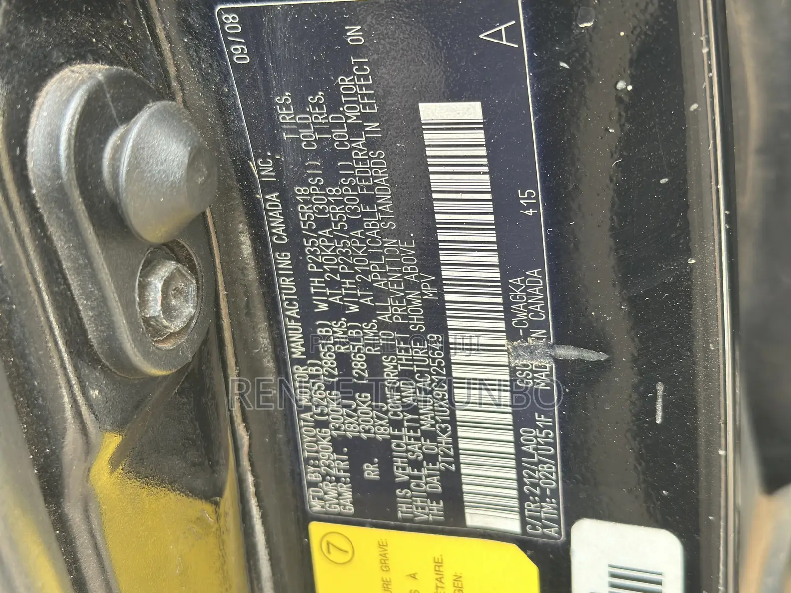 Lexus RX 2009 Black