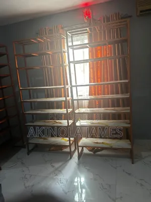 Golden Iron Shelves