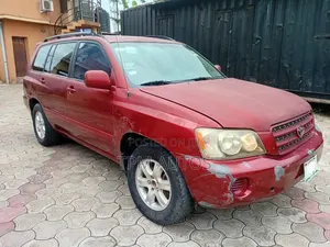 Toyota Highlander 2003 Red