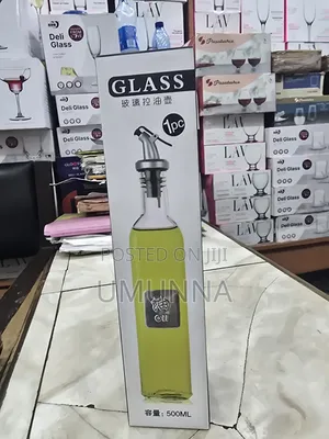 Glass Oil Jar 500ml