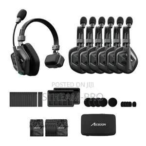 Accsoon CoMo II (1host-6remote Set) 7 Users Wireless Intercom System