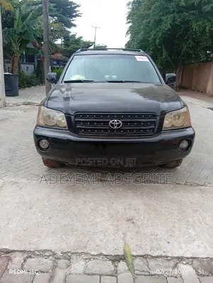 Toyota Highlander 2002 Black