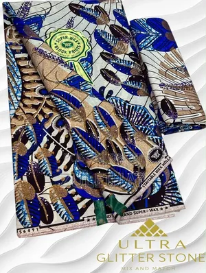 Stoned Embellished Gold Ankara