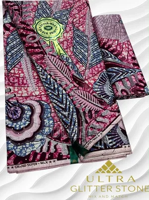 Stoned Embellished Gold Ankara