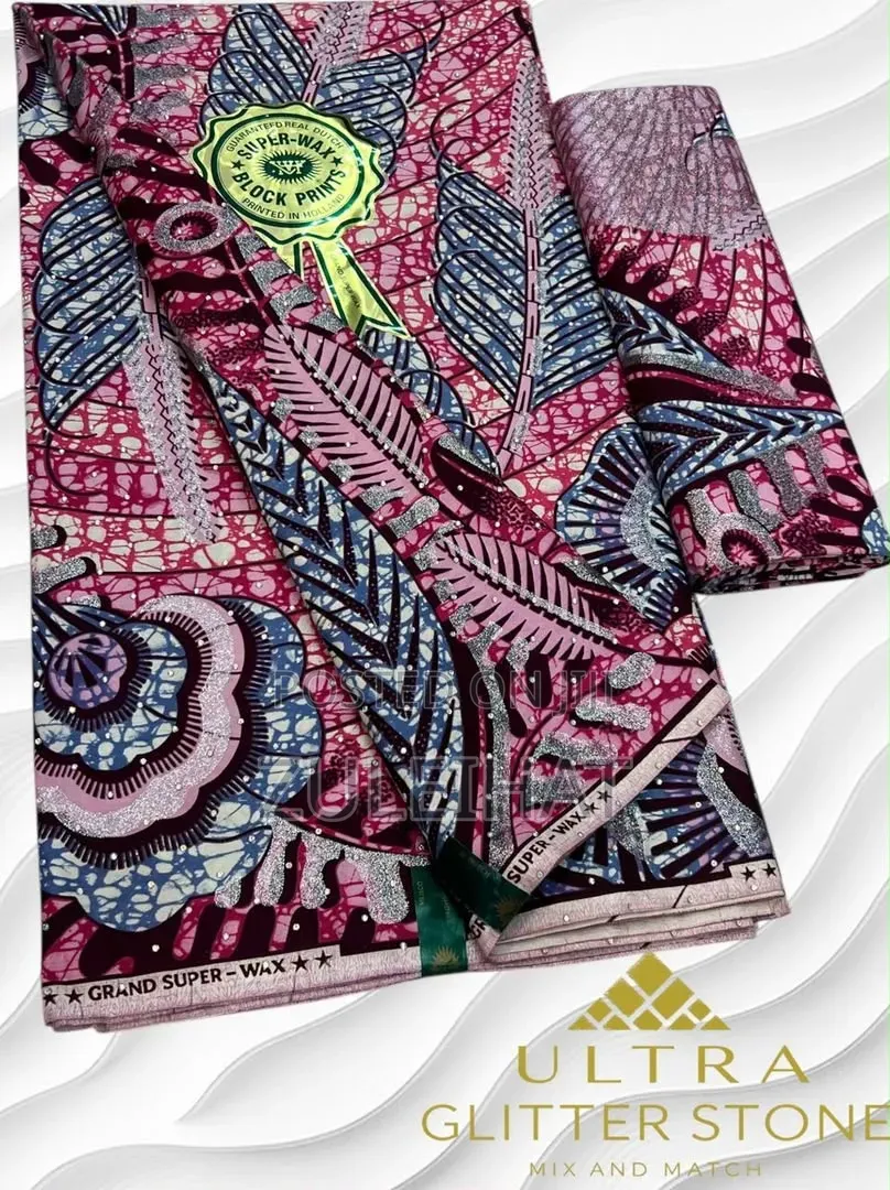 Stoned Embellished Gold Ankara