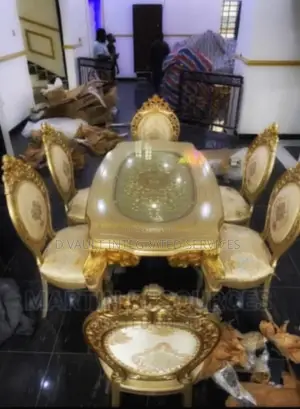 6 Seater Oasis Marble Dining
