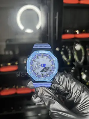 Original Casio G-Shock GA-2100 Wristwatch - Blue