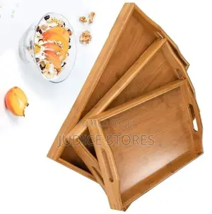 3 Set Bamboo Tray