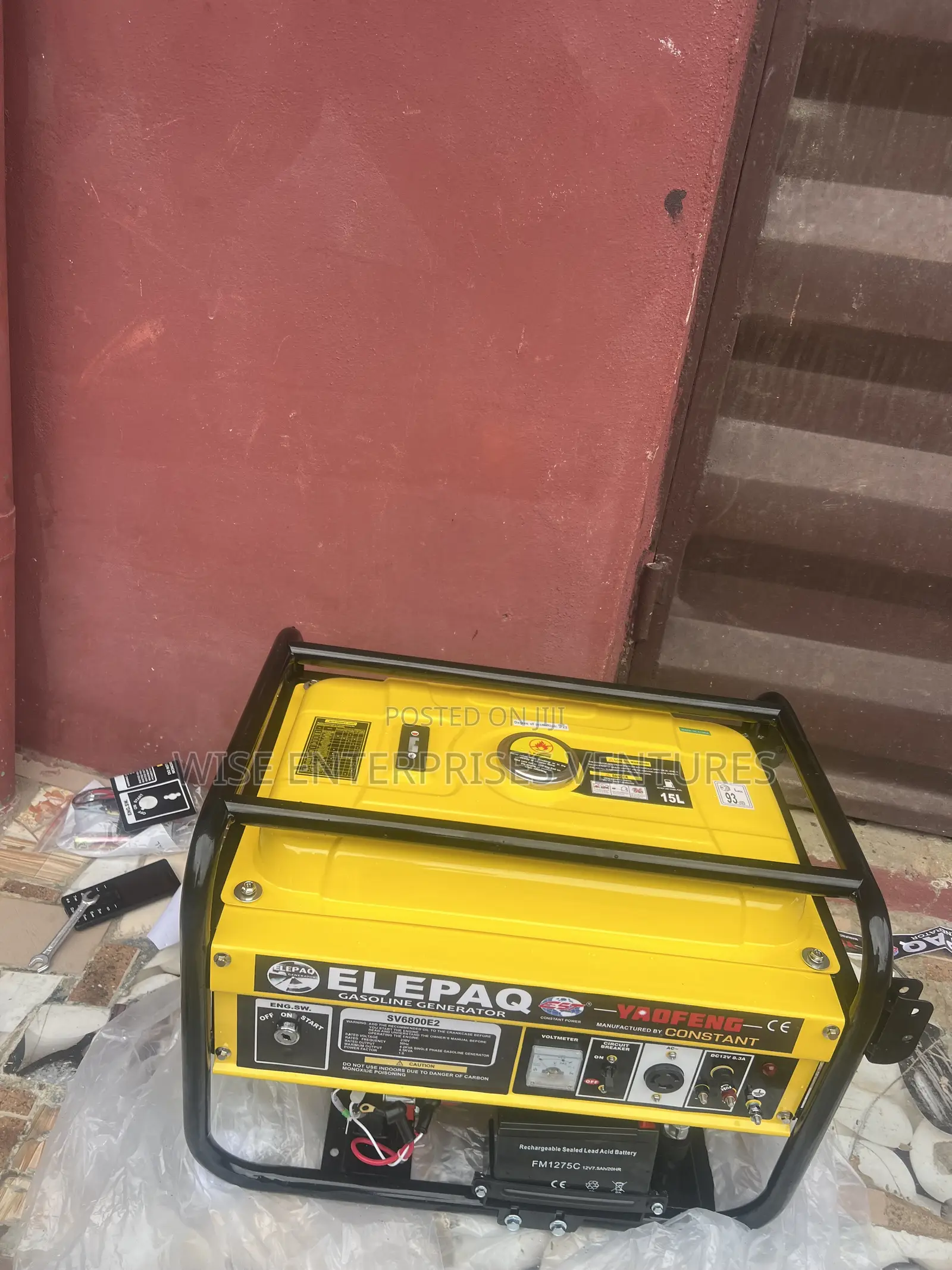 Elepaq Constant Generator Key Starter 4.5kva
