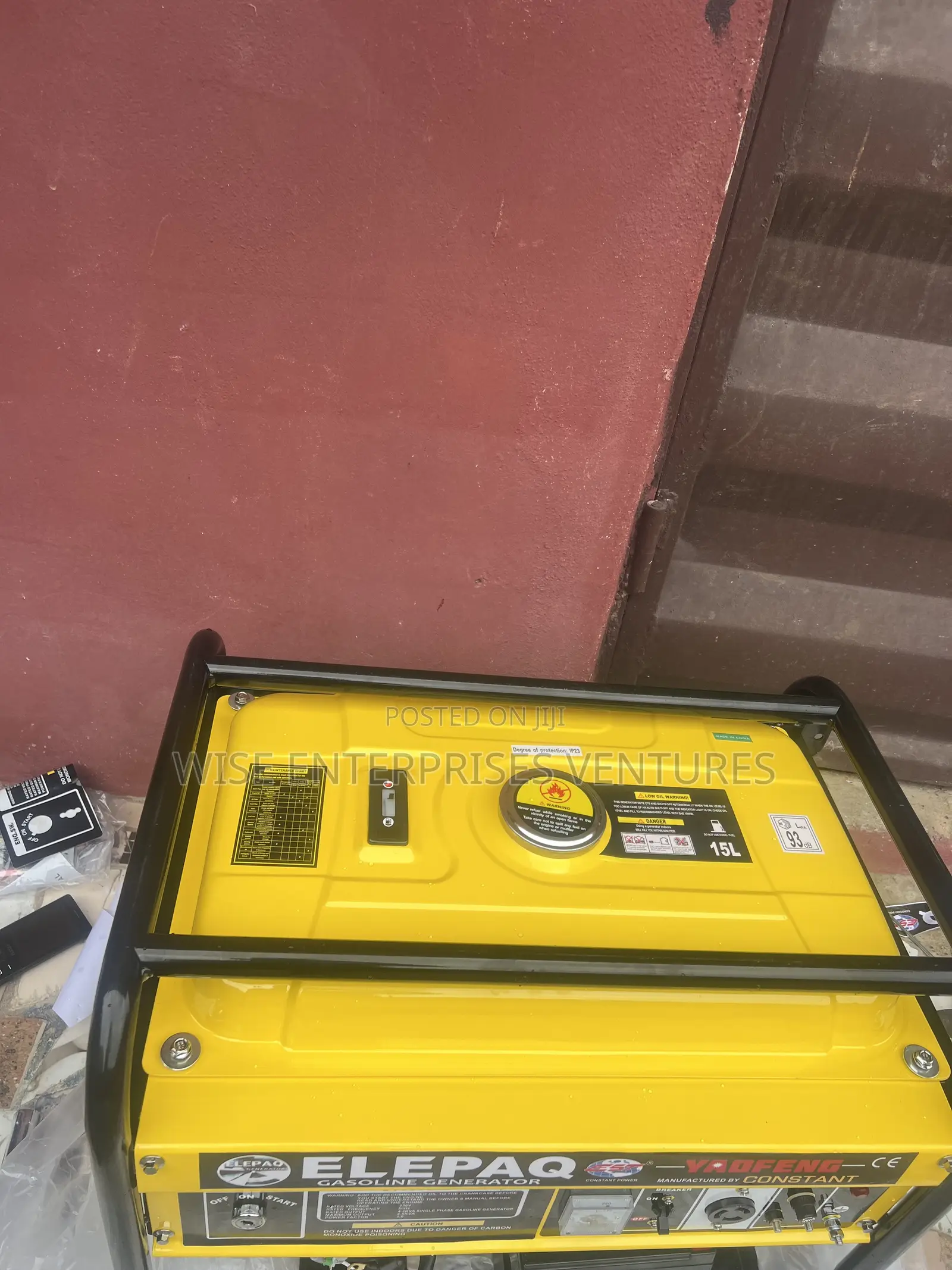 Elepaq Constant Generator Key Starter 4.5kva