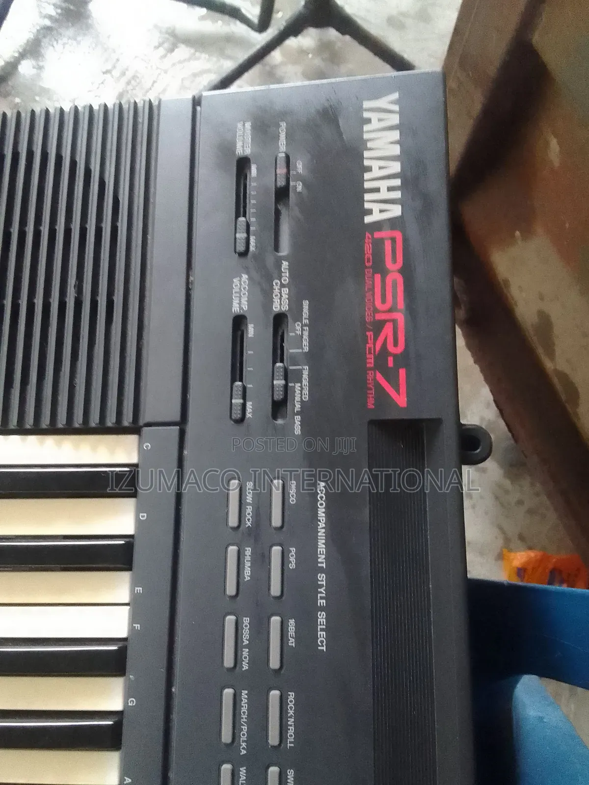 Yamaha PSR-7 Keyboard – Clean Excellent Sound