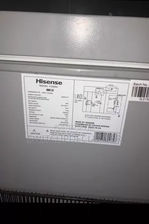196 LTRS Hisense Freezer