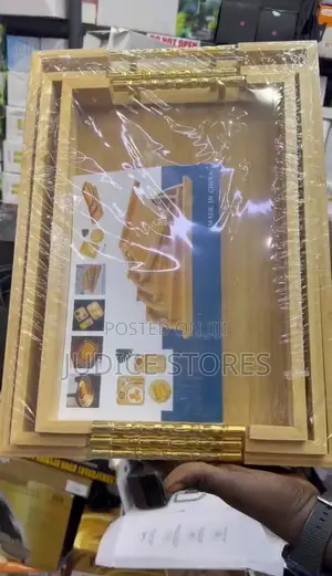 3 Set Bamboo Tray