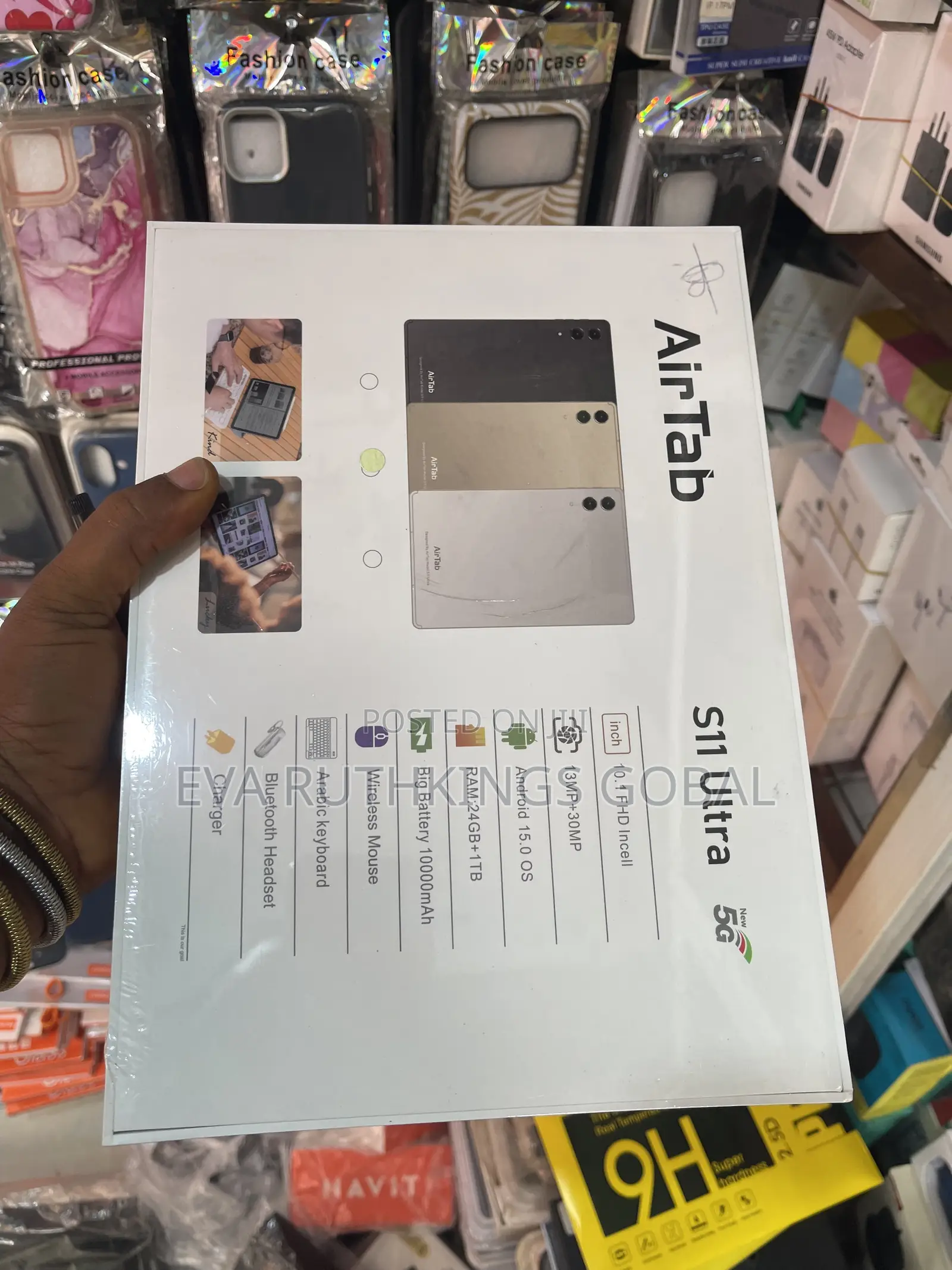 New AirTab S11 Uttra 1 TB Black