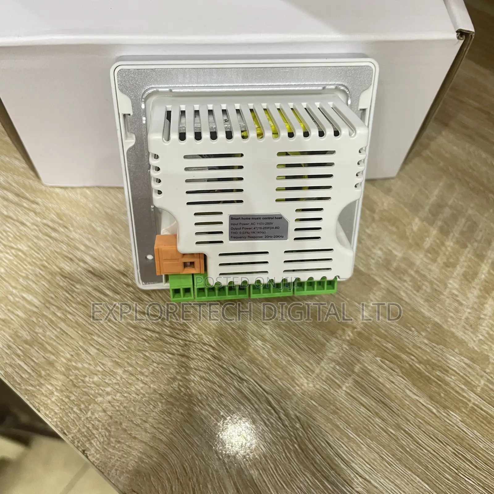 Soft Touch Bluetooth Wall Amplifier – Touch Key