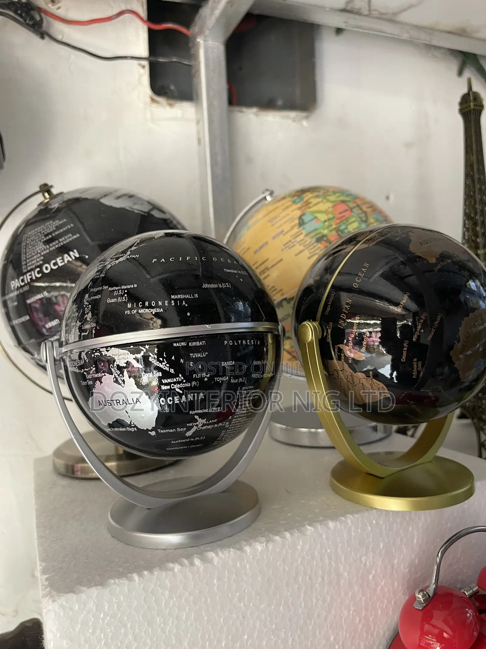 Modern Globe Decor