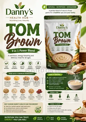 Nutri Grain Tom Brown