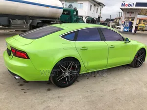 Audi RS7 2018 Green