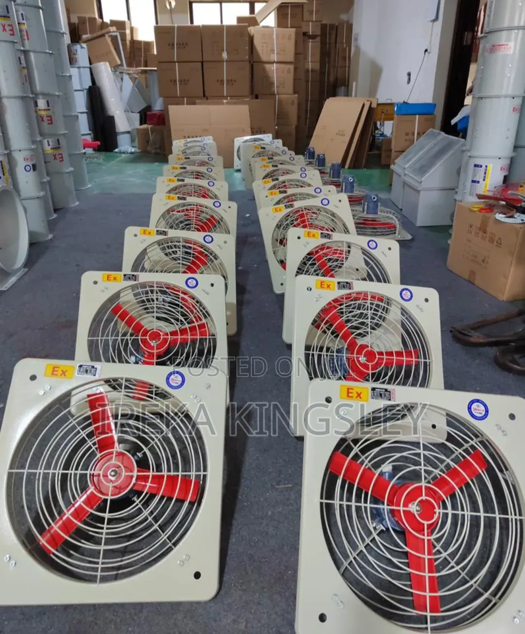 Explosion Proof Wall Extractor Fan