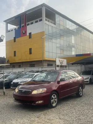 Toyota Corolla 2007 Red