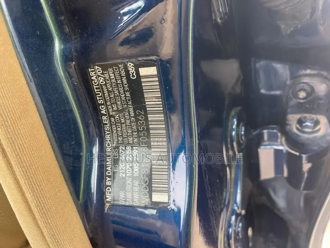 Mercedes-Benz C300 2008 Blue