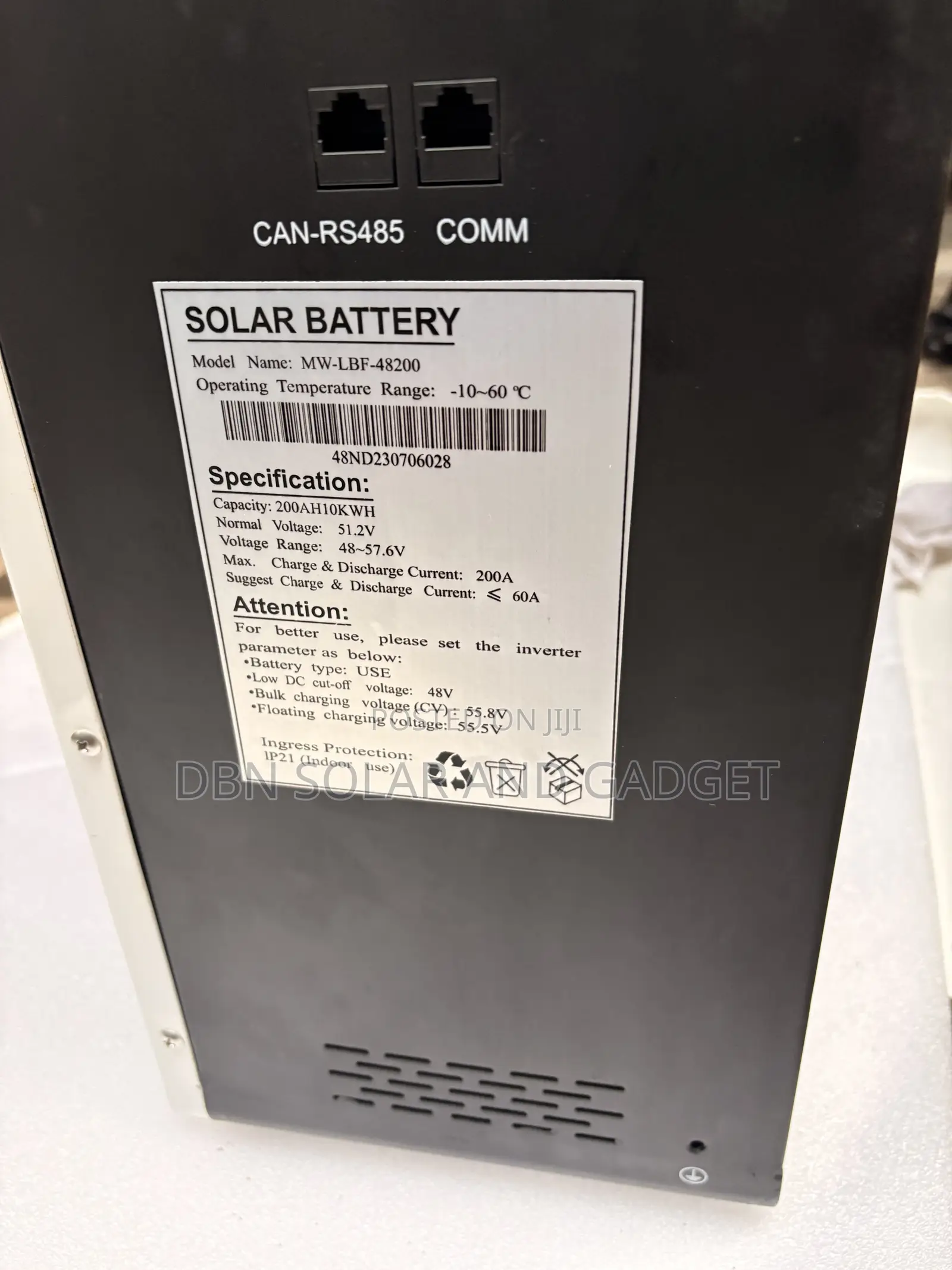 10kwh 51.2v Rubitec Lithium Ion Solar Battery Very Reliable