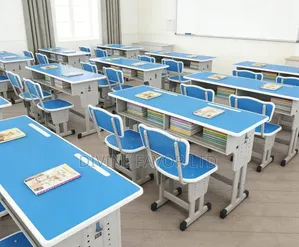 Double Seater School Desk for Primary School Secondary