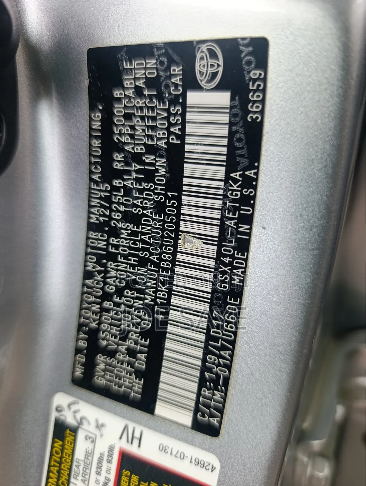 Toyota Avalon 2016 Silver